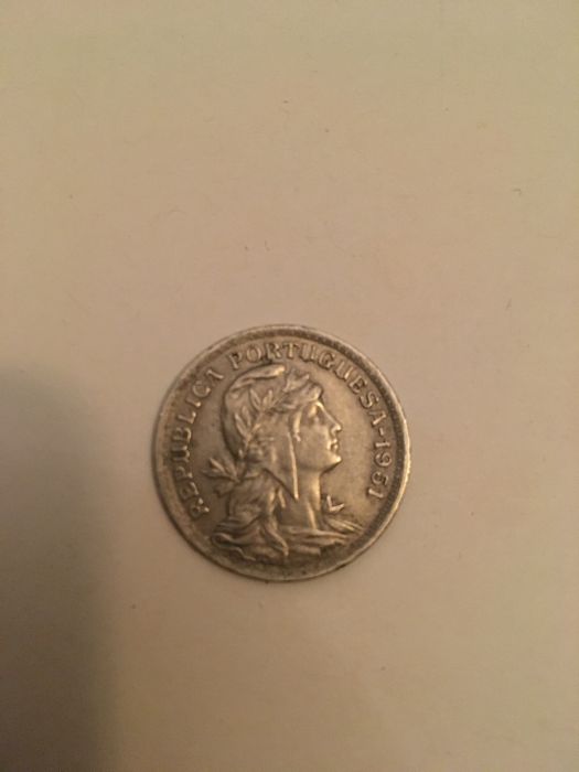 Moeda de 50 Centavos da Republica Portuguesa de 1951