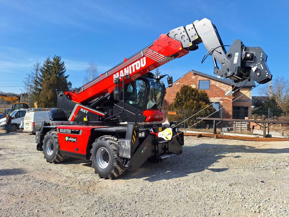 Rozładunki załadunki prace wysokościowe usługi dźwigowe Manitou Kraków