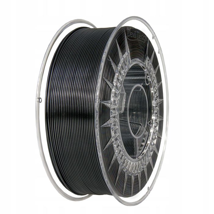Filament ABS+ PLUS Devil Design 1KG Czarny Black 1,75 mm 1000 g szpula