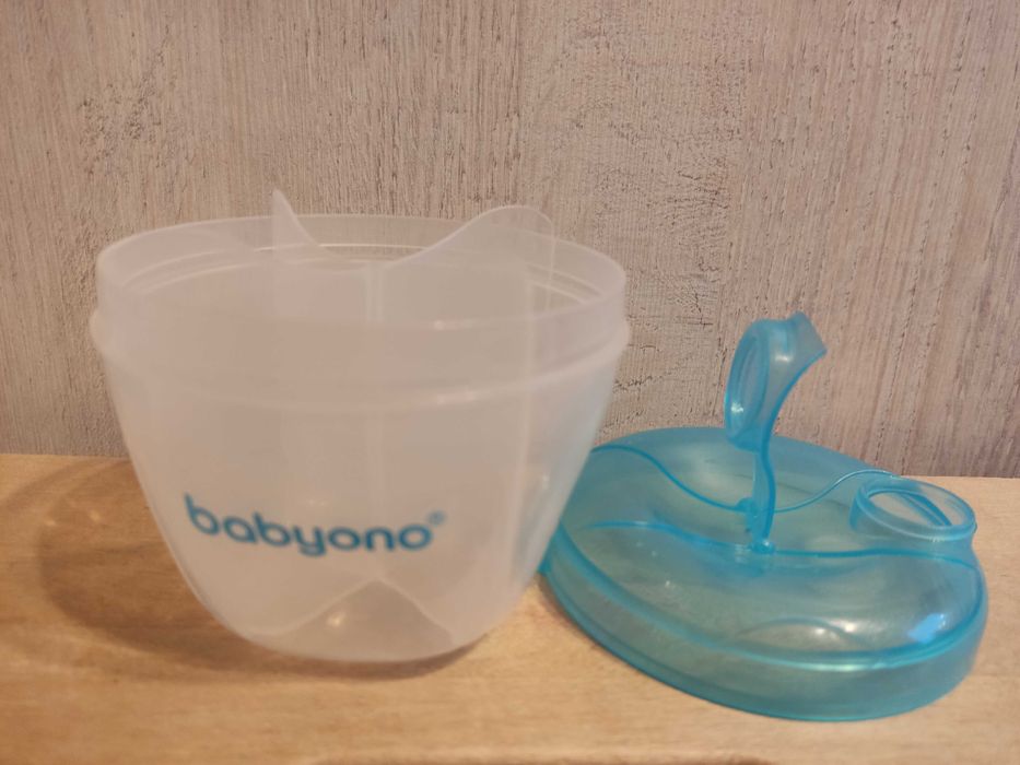 Używany pojemnik na mleko w proszku Babyono