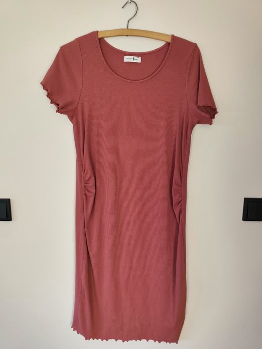 Sukienka XXL różowa