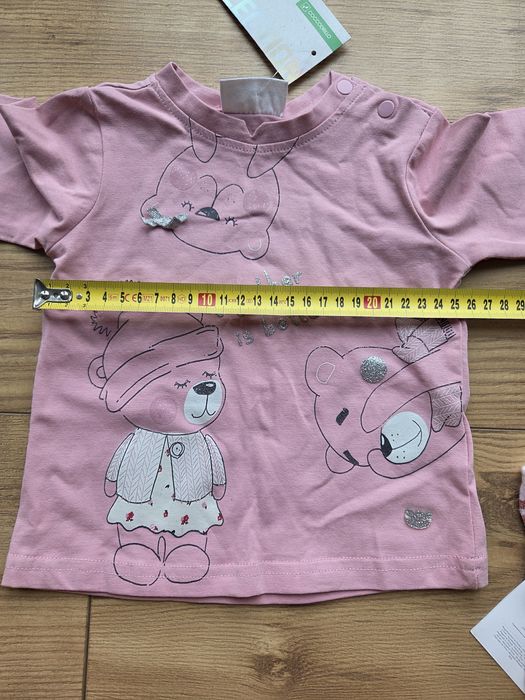 Bluzka dzieczęca r. 74 Coccodrillo skarpetki gratis