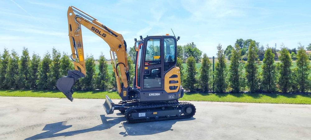 Promocja Koparka gąsienicowa SDLG ER636H 3.95t Nowa + 5 LAT GWARANCJI