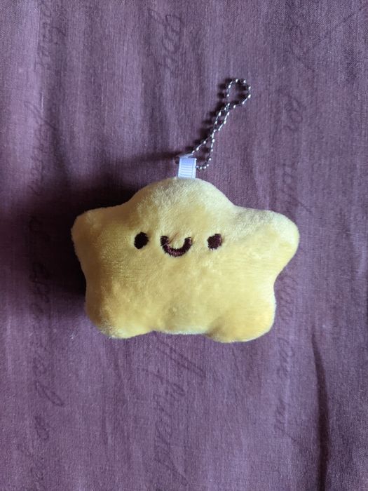 м'який брелок зірочка