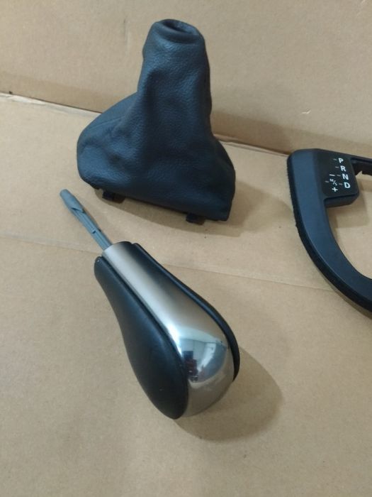 BMW serie 5 E60/E61 Punho Fole Mudanças Pele Aro
