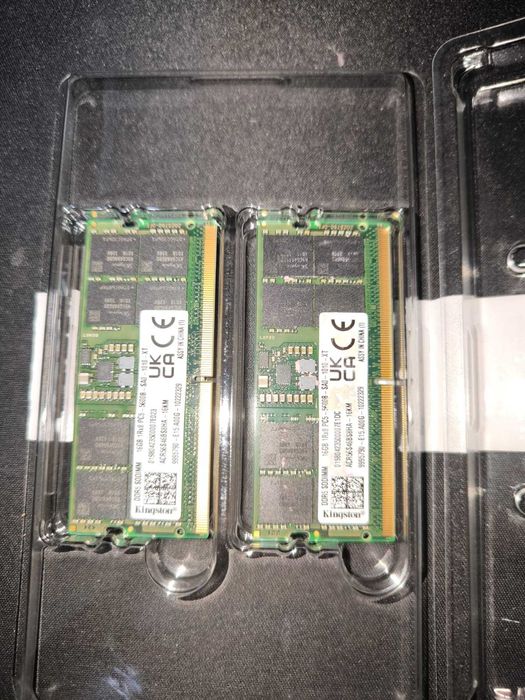 Kingston RAM Memory – 32GB SO-DIMM RAM, 2×16GB, 5600MHz, Like New!64751673347842121