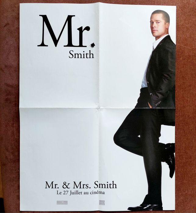 Poster Angelina Jolie & Brad Pitt