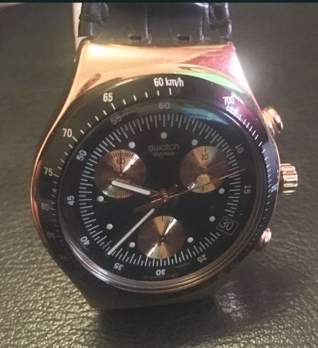 Relogio Swatch ,Goldfinger coleção 007,James Bond