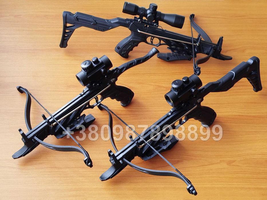 Міні арбалет для полювання Потужний мисливський арбалет із прицілом