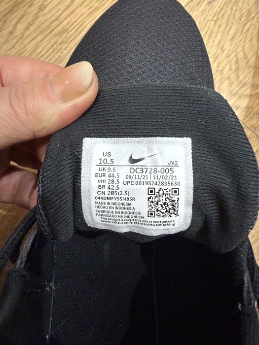 Buty Męskie Nike Revolution 6 NN Czarne Do Biegania