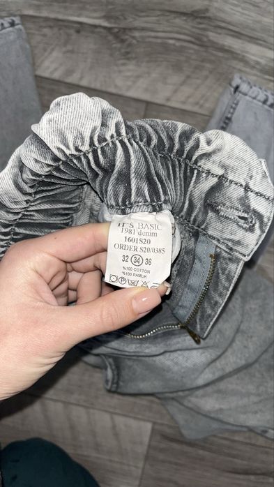 Жіночі турецькі джинси, джинси сірі