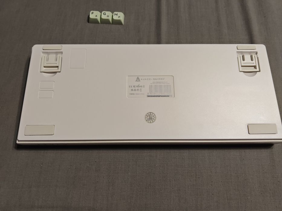 Ajjaz x Nacodex ak820 на белых свитчах