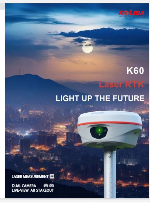 Геодезичний GNSS приймач K60(Лазер)