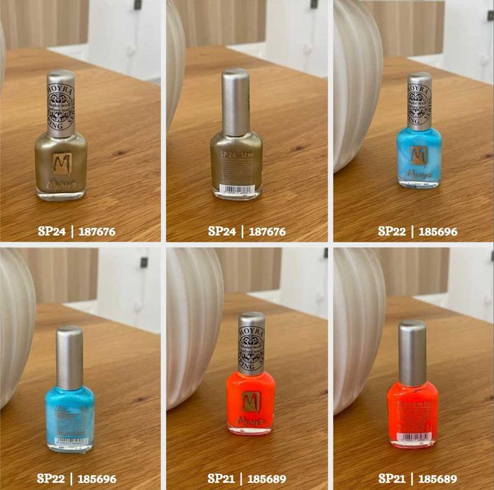 Vernizes Stamping Moyra *NOVO*