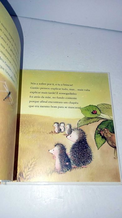 O Ouriço-Cacheiro Gastão Brincalhão - Animais Bebés