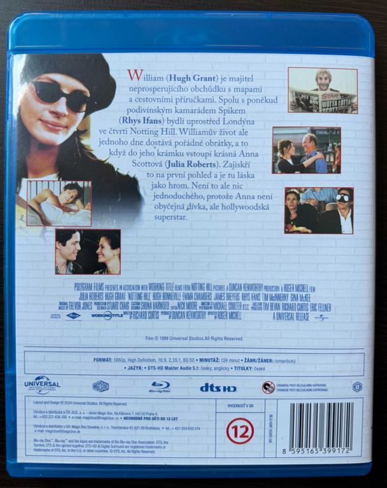 Notting Hill - Płyta Blu-Ray