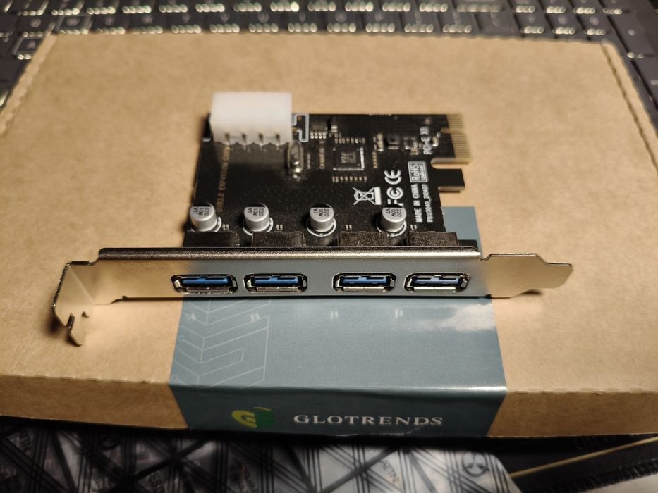 Karta, kontroler PCI-E 4x USB 3.0