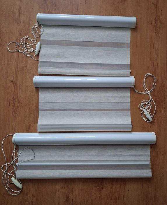 Rolety okienne dzień/noc - 3 sztuki