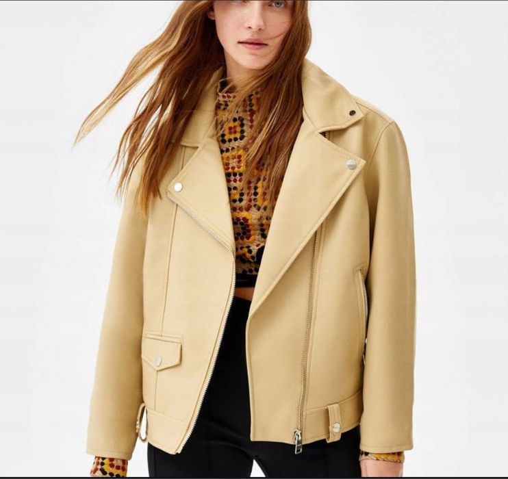Косуха Bershka беж