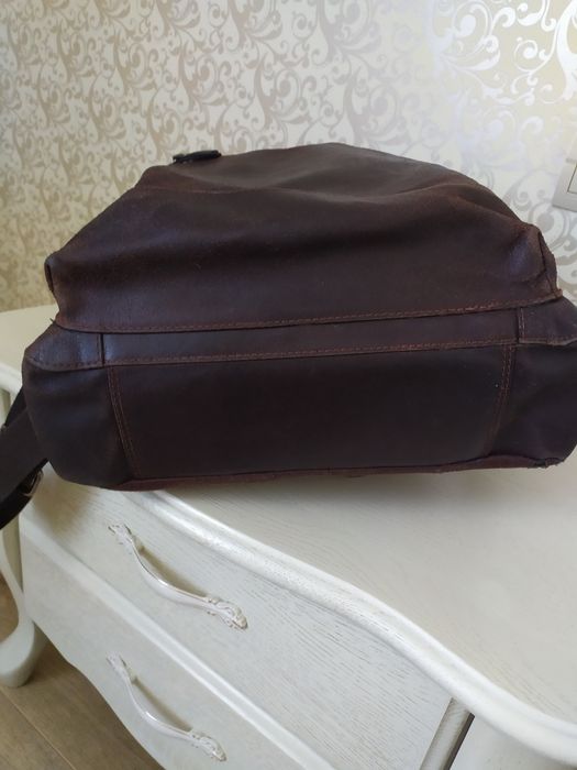 Шкіряний брендовий бізнес-рюкзак LEONHARD HEYDEN, городской рюкзак