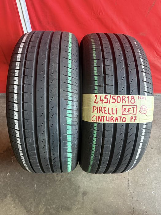 Pneus RFT 245/50/18 Pirelli Impecaveis