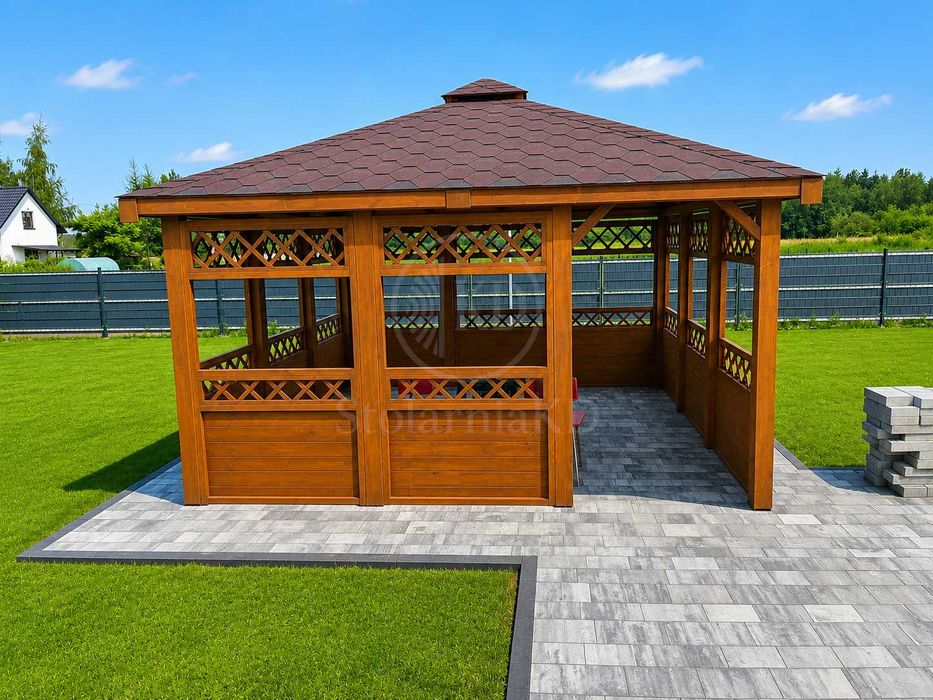 Altana ogrodowa 4x4 | Altanka drewniana | A1 | Producent