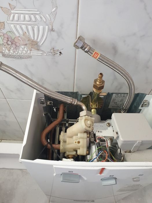 Esquentador a gás de botija