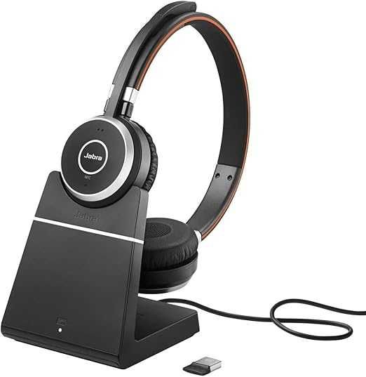 Słuchawki bezprzewodowe Jabra Evolve 65 SE czarne nauszne Bluetooth