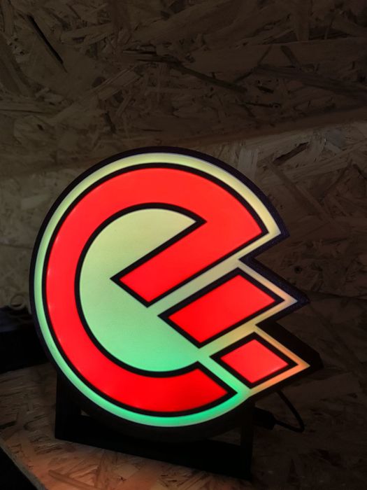 Logo Retro Casal led RGB