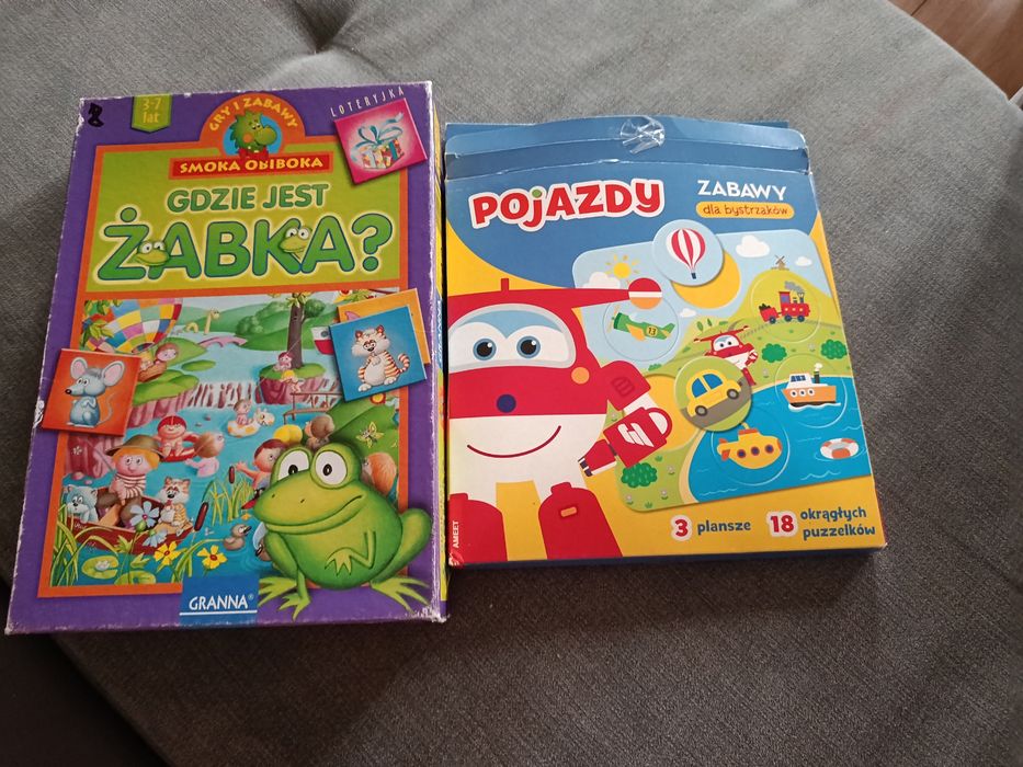Gry żabka i pojazdy oddam
