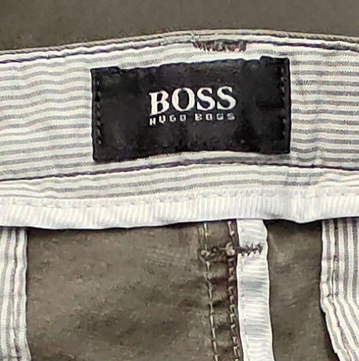 Wr) Boss Rice strech  slim fit oryginalne spodnie materiałowe Roz.32R