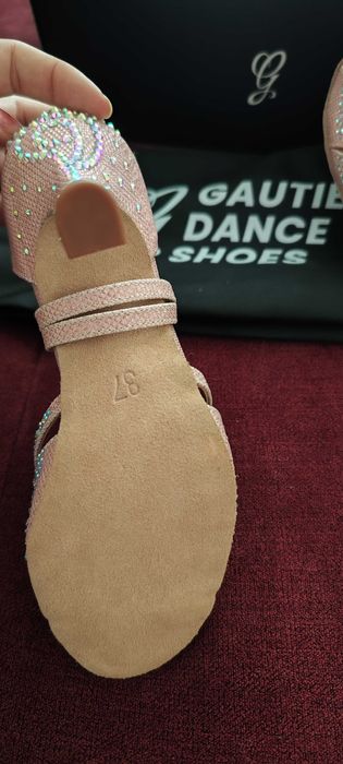 Sapatos de dança Gautiers rosa Novos