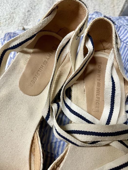 Sandálias 39 Tommy Hilfiger em lona