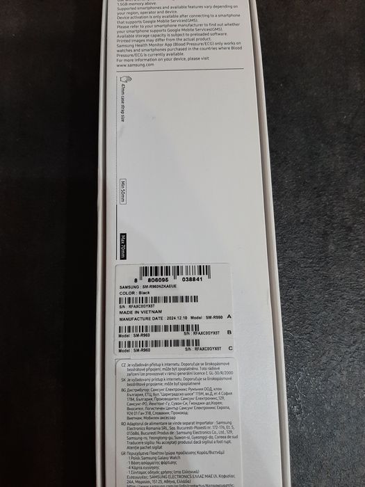 Smartwatch Samsung Galaxy Watch 6 Classic