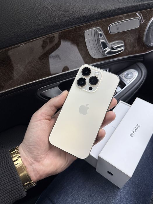 Iphone 14 pro MAX 128 ідеал gold