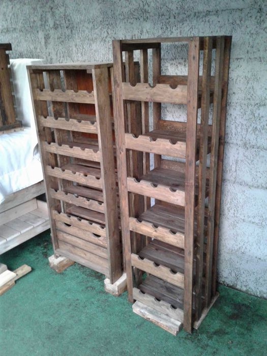 Garrafeira em madeira