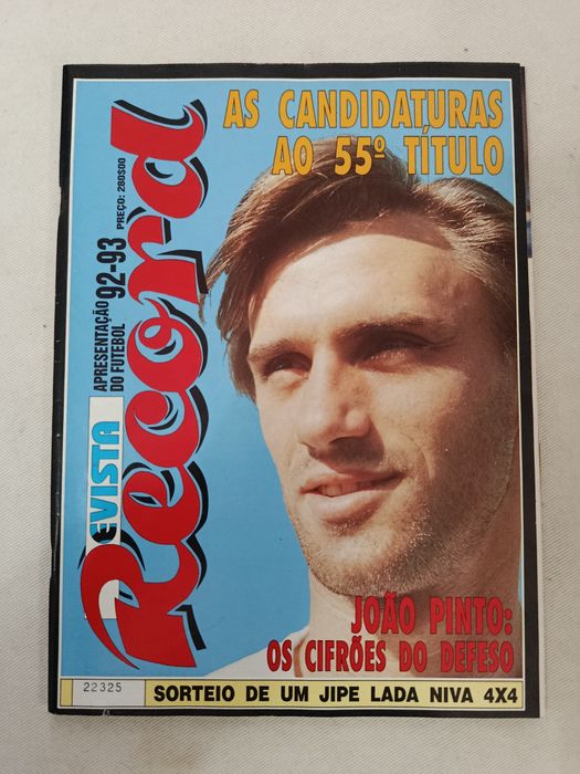 7 Revistas RECORD ( especial ) Anos 90 - Futebol