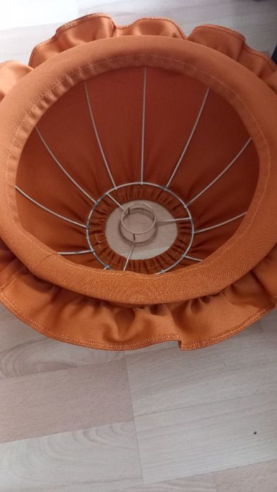 Abażur z PRL-u średnica 30 wysokość 18 cm