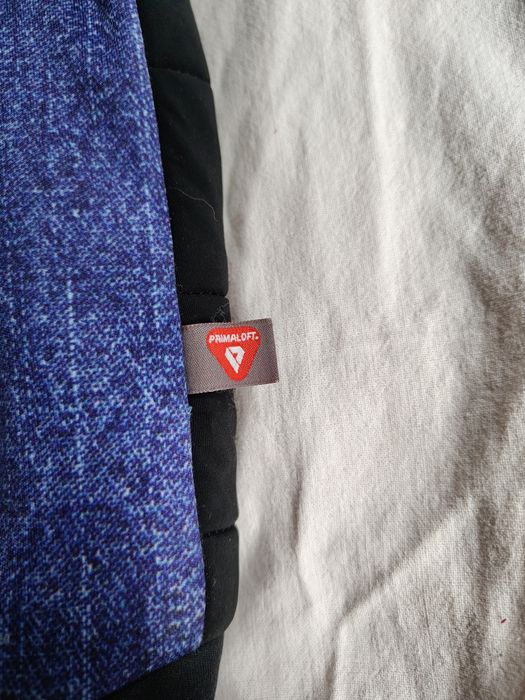 Kurtka zimowa Denim primaloft,puch 122 -128