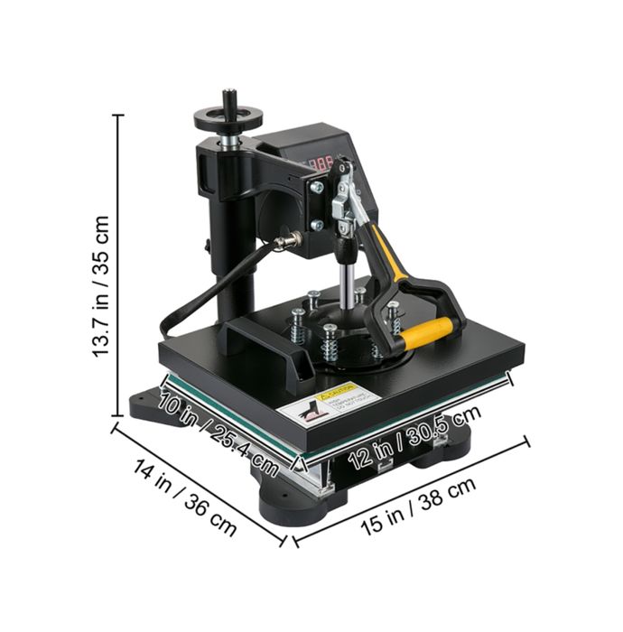 Prensa termica 2 em 1