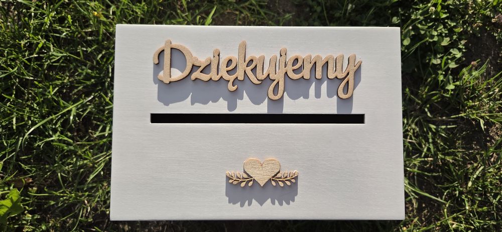Ślub/ skrzynka na koperty