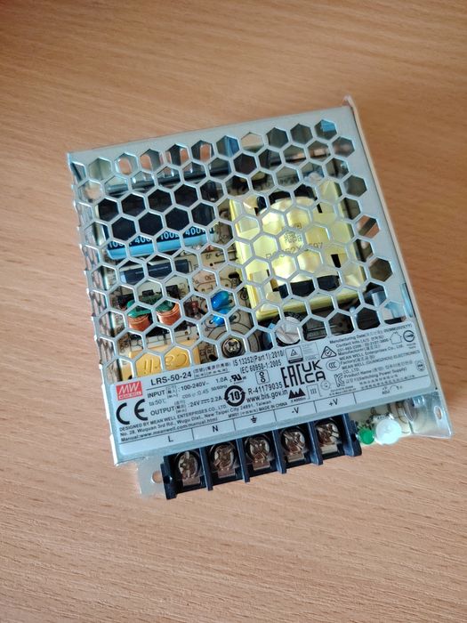 Zasilacz impulsowy Mean Well LRS-50-24 24V 2.2A 53W
