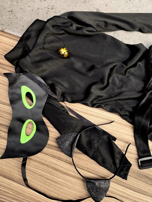 Strój przebranie Czarny Kot Miraculum rozmiar S nowy