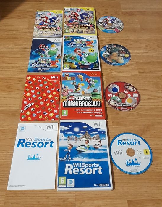 Nintendo Wii/Wii U Games (Original, Complete, Portuguese Version)64751815924739124