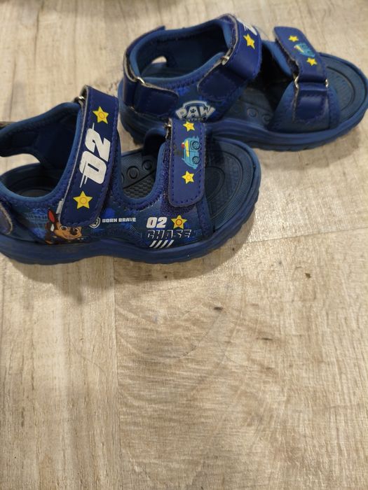 Sandałki niebieskie chease