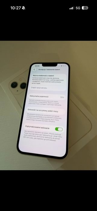 Apple iphone 13 128 GB Starlight biały