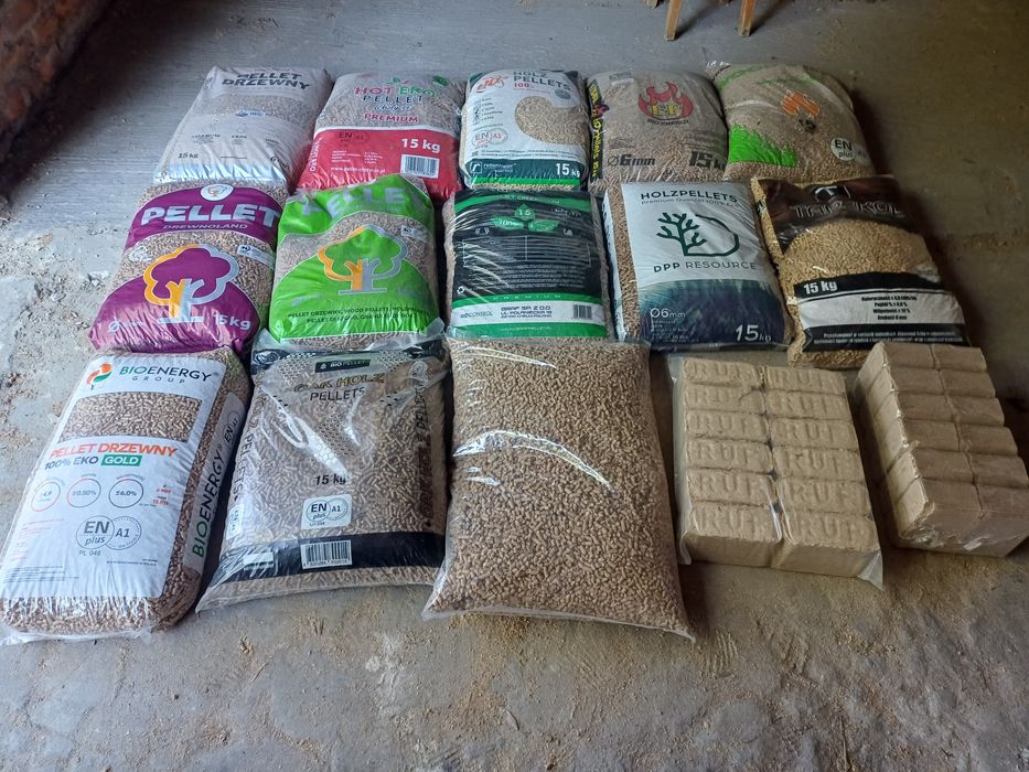 pellet sosnowy  bardzo duzy wybor polskie i ukrainskie