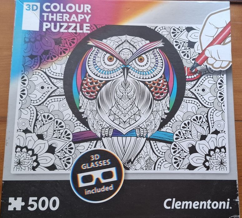 Puzzle 500 peças 3D