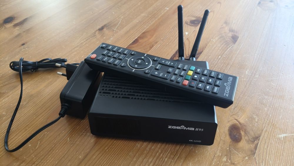 Box ZGEMMA H9S para IPTV ou satélite