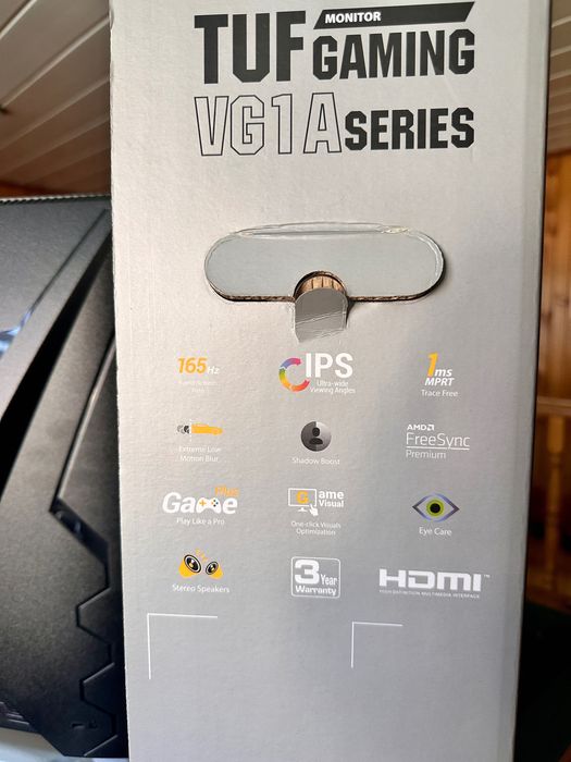 Iгровий монітор 27" ASUS TUF Gaming VG279Q1A • Full HD, IPS, 165 Гц • Ідеальний стан Ціна: 5 500 грн